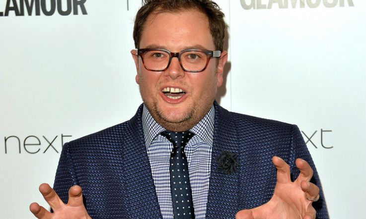 Comedian Alan Carr is engaged and guess who's his A-list wedding singer?