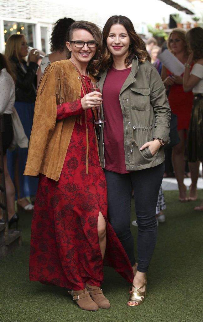  Marta Solka and Alex Quinn, pictured at the launch of MAGPIE MAGAZINE held in House, Lesson Street, Dublin. 

Pic. Conor McCabe Photography