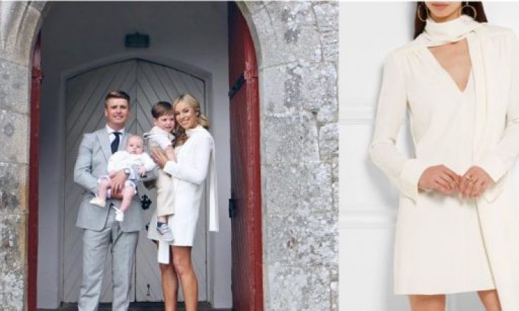 Pippa O'Connor's €295 christening dress is nothing short of divine
