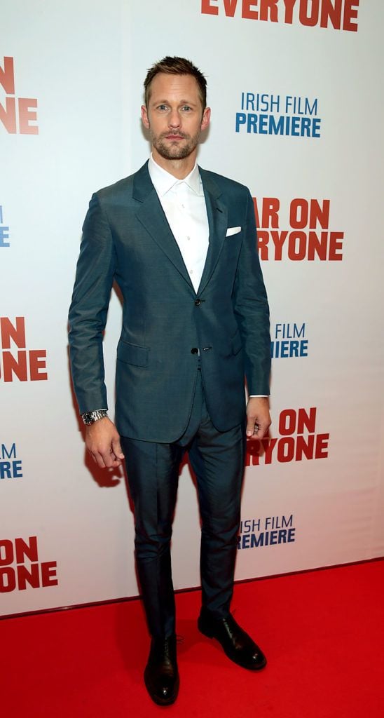 Hollywood Actor  Alexander Skarsgard pictured at the Irish premiere screening of War On Everyone at the Lighthouse Cinema, Dublin (Pictures: Brian McEvoy).
