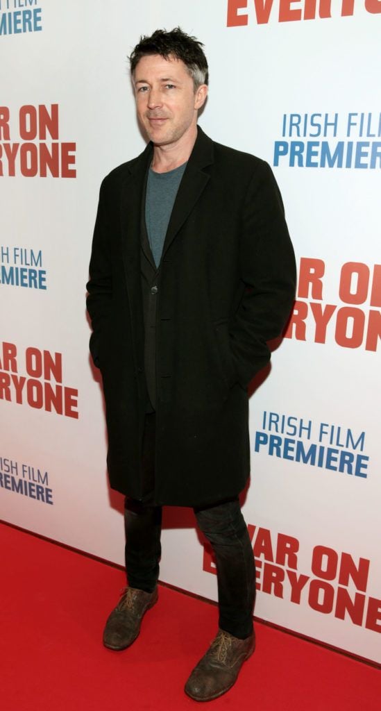 Actor Aidan Gillen  pictured at the Irish premiere screening of War On Everyone at the Lighthouse Cinema, Dublin (Pictures: Brian McEvoy).