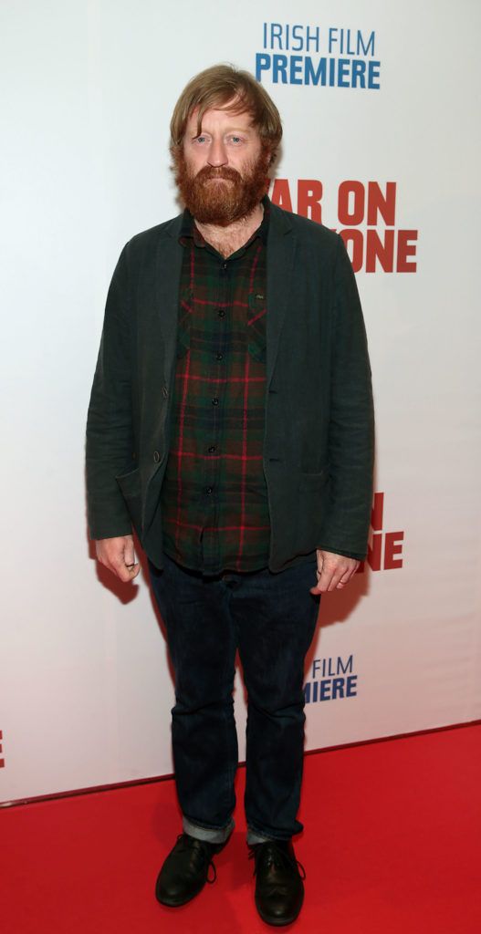 Actor David Wilmot  pictured at the Irish premiere screening of War On Everyone at the Lighthouse Cinema, Dublin (Pictures: Brian McEvoy).