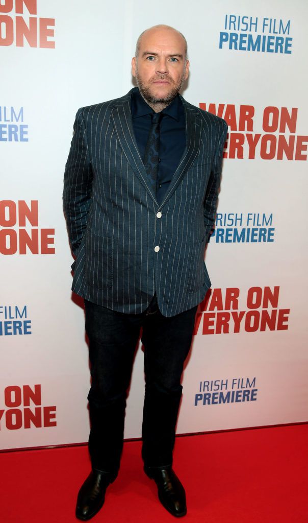 Writer/Director John Michael McDonagh pictured at the Irish premiere screening of War On Everyone at the Lighthouse Cinema, Dublin (Pictures: Brian McEvoy).