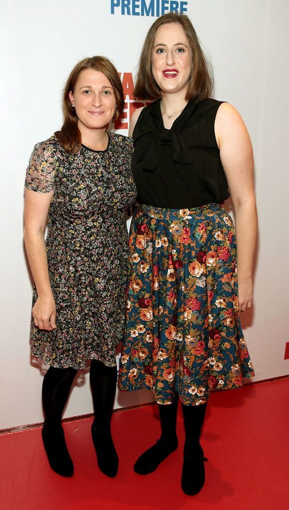 Nicole Harradine and and Imogen Lambert  pictured at the Irish premiere screening of War On Everyone at the Lighthouse Cinema, Dublin (Pictures: Brian McEvoy).