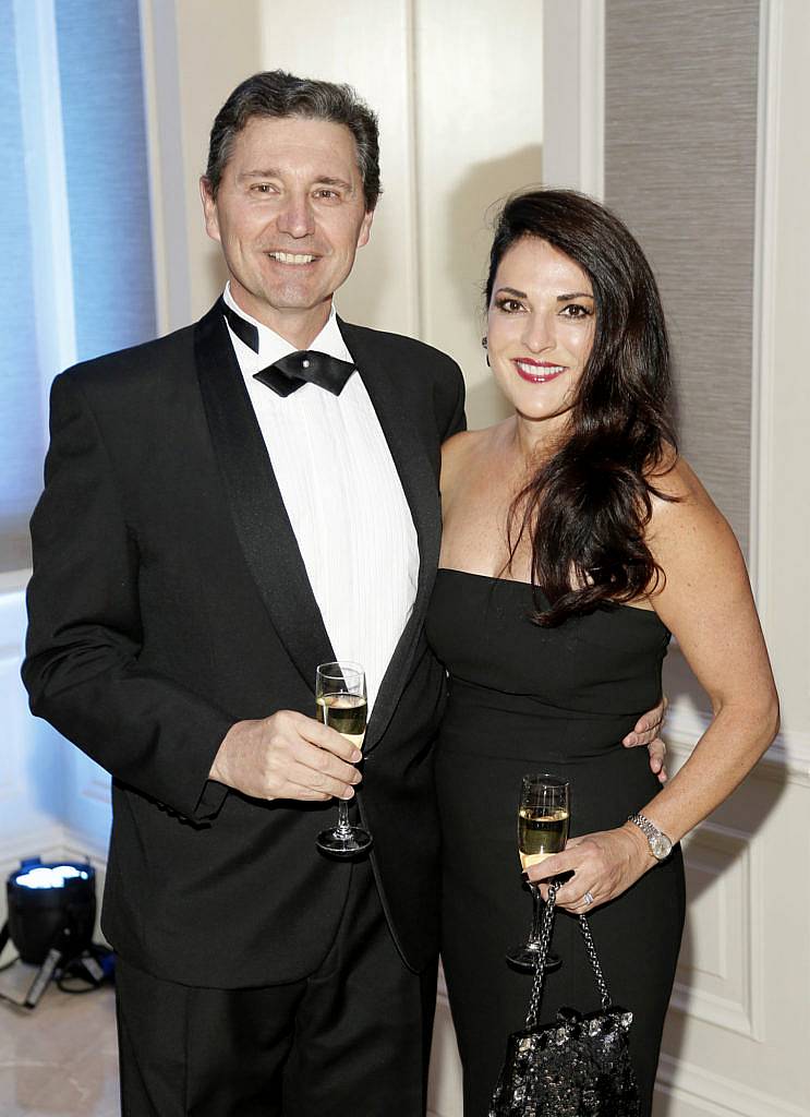 Arthur and Sandra Cummings at the Beacon Ball in aid of Beacon Hospital Patient and Research Trust held at the Double Tree by Hilton Hotel. Photo by Kieran Harnett