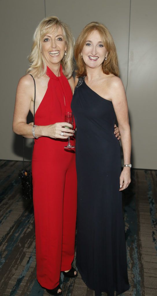 Trish Courtney and Lucy Gaffney at the Beacon Ball in aid of Beacon Hospital Patient and Research Trust held at the Double Tree by Hilton Hotel. Photo by Kieran Harnett