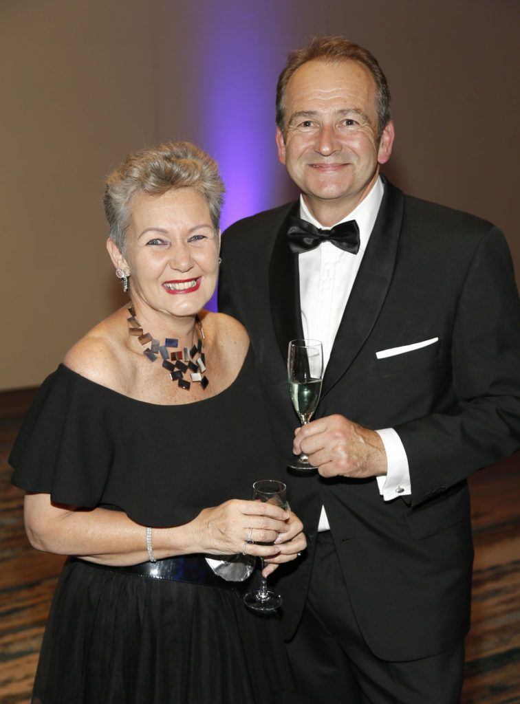 Nuala and David McKeogh at the Beacon Ball in aid of Beacon Hospital Patient and Research Trust held at the Double Tree by Hilton Hotel. Photo by Kieran Harnett