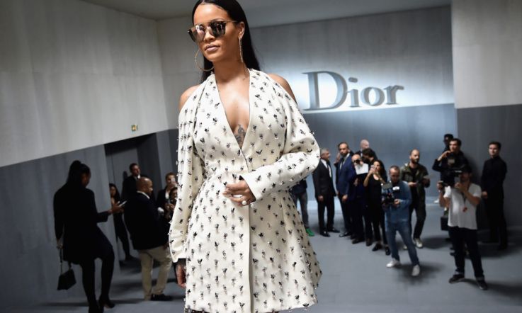 Rihanna changes her hairstyle again - this time it's long, long dreadlocks