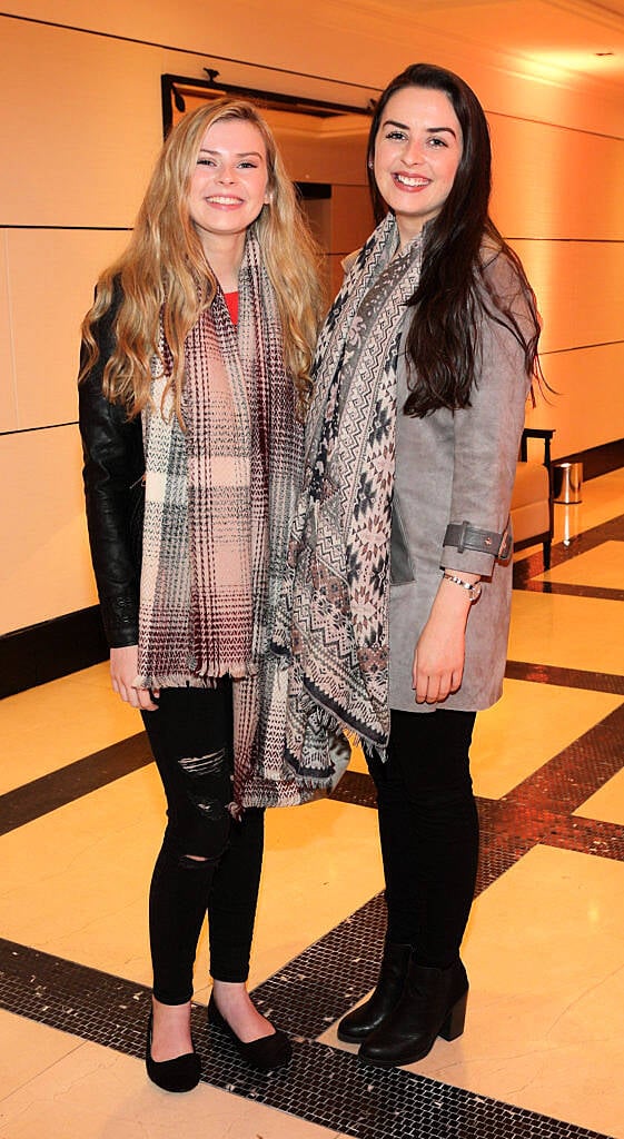 Ellie Dillon and Kate Dillon at the launch of the new Conrad Dublin in Earlsfort Terrace (Picture: Brian McEvoy).