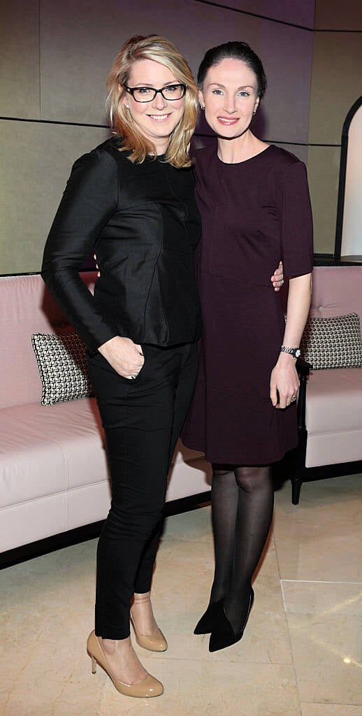 Aoife MacMahon and Sheelagh Brennan at the launch of the new Conrad Dublin in Earlsfort Terrace (Picture: Brian McEvoy).