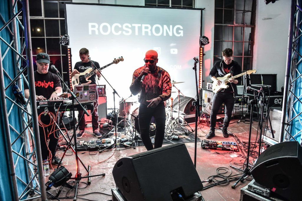 Rocstrong  at Hard Working Class Heroes 2016. Photography by Ruth Medjber 