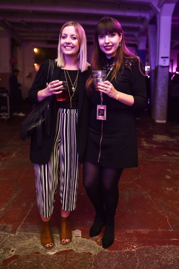 Kirstie McCluskey and Vlada Todeush pictured at Hard Working Class Heroes 2016. Photography by Ruth Medjber 