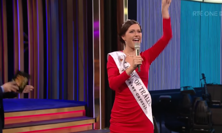 Did you see the Rose of Tralee lip-syncing to B*Witched on Ray D'Arcy Show?