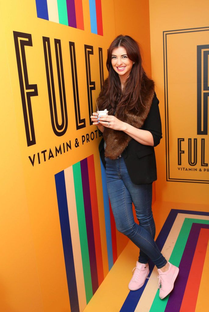 Pictured is Suzi Griffin at the launch of the Fulfil Fan-Created Flavours Pop-Up Shop, which will be open to the general public in Dublin at 53 South William Street, from Thursday 13th to Sunday 16th October. Pic: Marc O'Sullivan