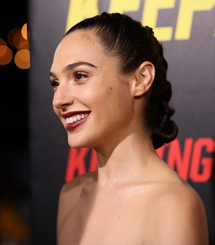 Gal Gadot attends 'Keeping up with the Joneses' in Los Angeles, California, on October 8, 2016. (Photo JEAN BAPTISTE LACROIX/AFP/Getty Images)