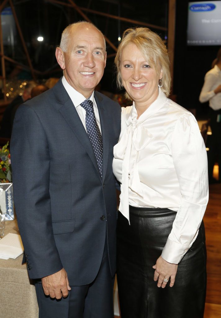 Brendan and Annemarie Sheridan at the annual Tipperary Crystal Curragh Racing Awards at Kildare Village on Wednesday, 12 October. Photo by Kieran Harnett