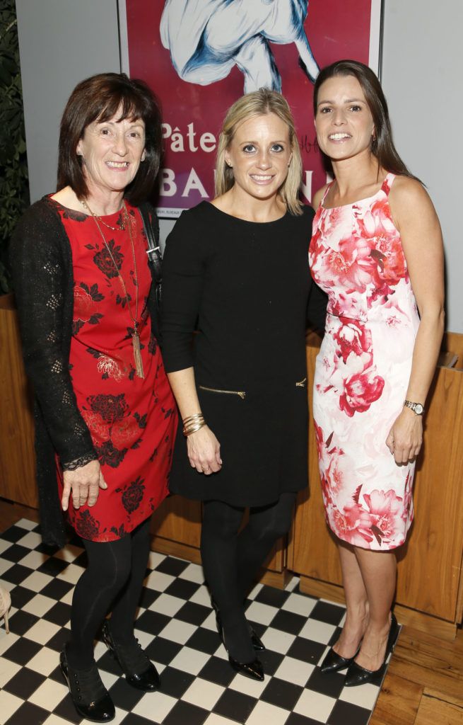 Audrey O'Neill, Niamh Flynn and Jane Cooke at the annual Tipperary Crystal Curragh Racing Awards at Kildare Village on Wednesday, 12 October. Photo by Kieran Harnett