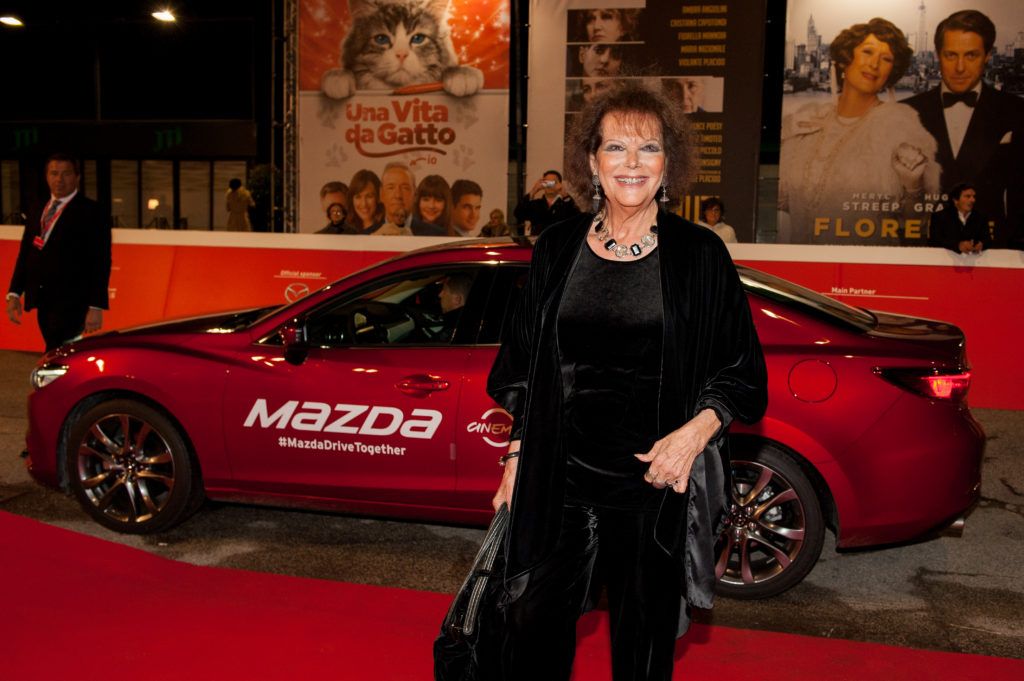 Claudia Cardinale at The Rome Film Festival 2016. Photo by Stefano MICOZZI