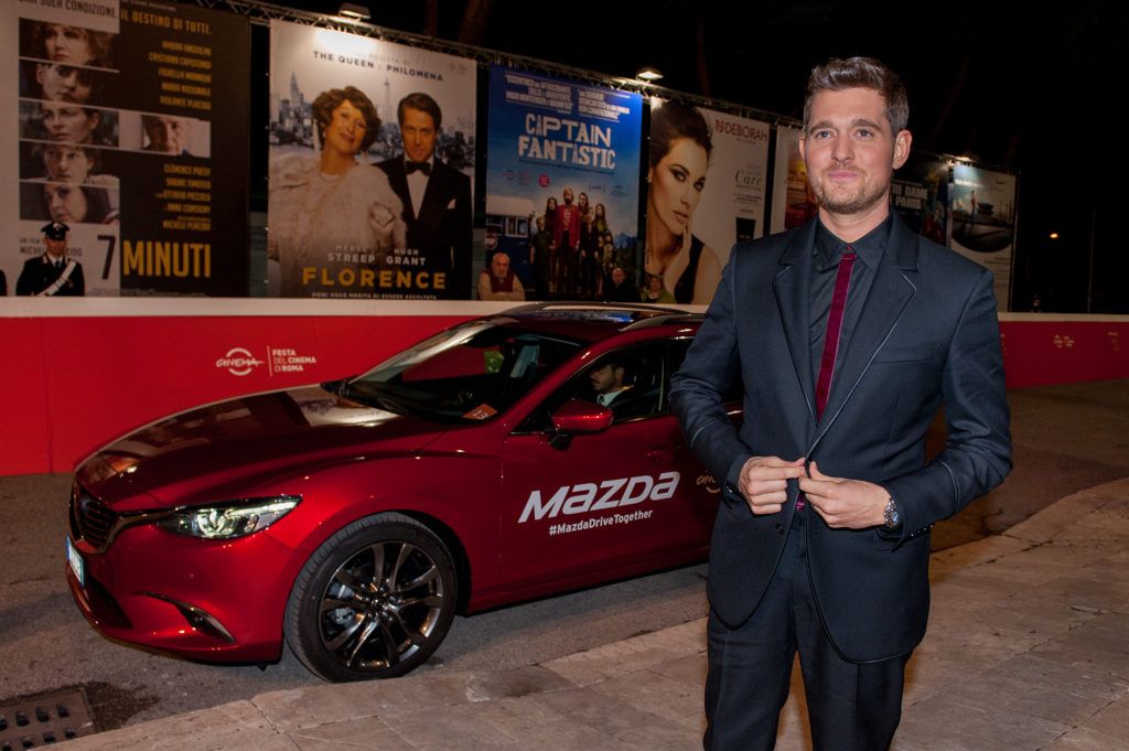 Michael Buble at The Rome Film Festival 2016. Photo by Stefano MICOZZI