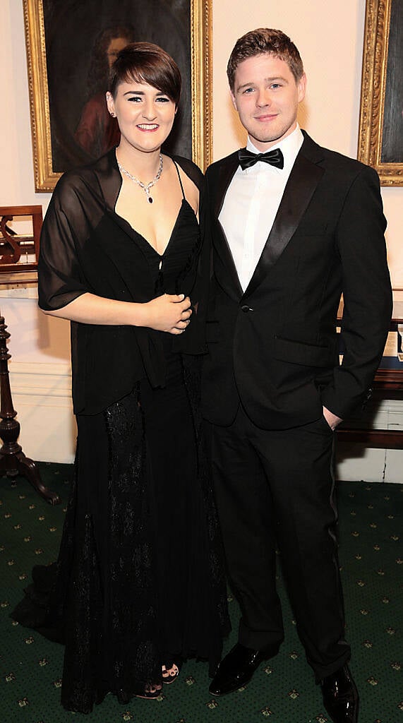 Laura Fay and Kurt Cusack at The Irish Freemason's Young Musician of the Year Competition 2016 at Freemason Hall, Dublin (Picture: Brian McEvoy)