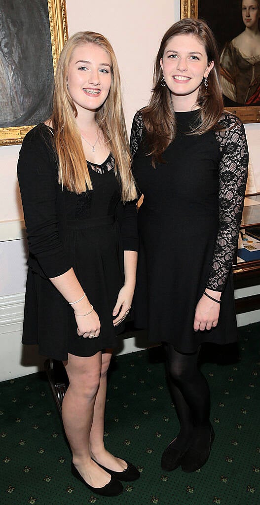 Lynn Waller and Rachael Waller at The Irish Freemason's Young Musician of the Year Competition 2016 at Freemason Hall, Dublin (Picture: Brian McEvoy)