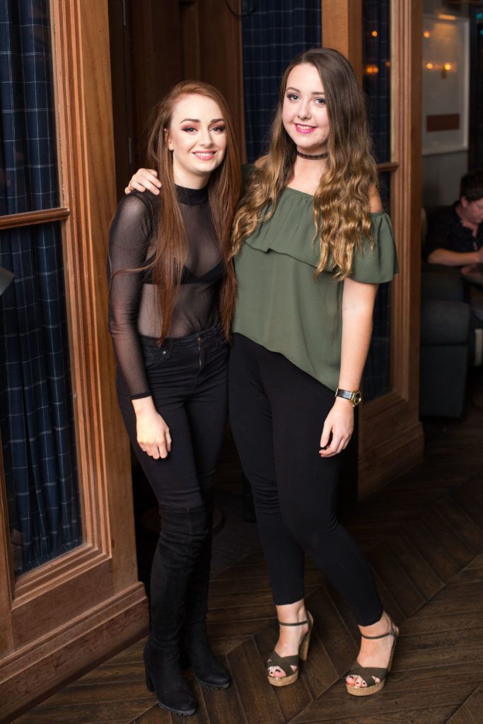 Sarah Lynch and Rachel Keogh enjoying Highline at Sophie's in The Dean, a New York Late Night Vibe in Dublin's only rooftop venue. Photo by Richie Stokes