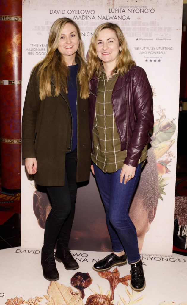 Sinead and Elaine Gillespie pictured at a special preview screening of Disney's Queen of Katwe at Movies@Dundrum. Opens in Irish Cinemas on October 21st. Picture Andres Poveda