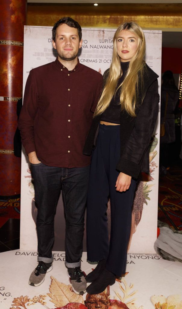 Martin McNamara and Nora Dunne pictured at a special preview screening of Disney's Queen of Katwe at Movies@Dundrum. Opens in Irish Cinemas on October 21st. Picture Andres Poveda