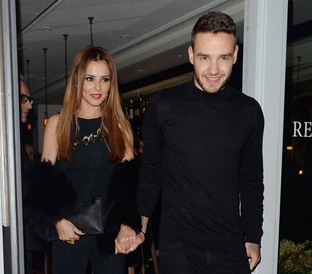 Cheryl and boyfriend Liam Payne pictured leaving Salmontini Restaurant in London on 09 Mar 2016 (Photo by WENN.com)
