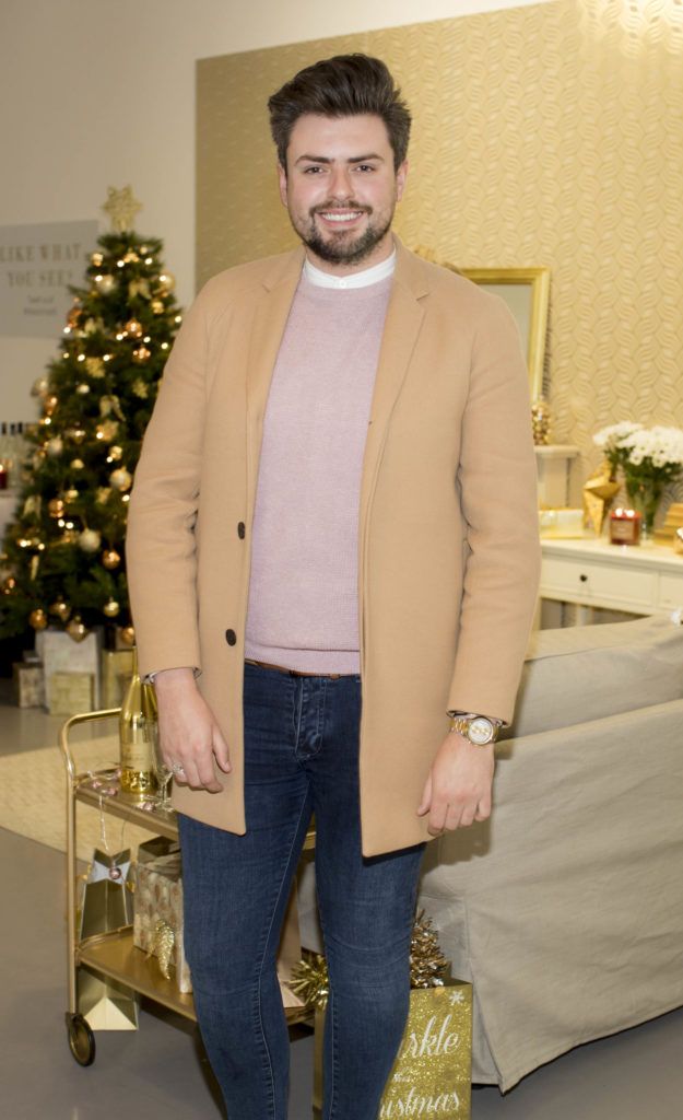 James Butler pictured at Dealz Christmas Press Show 2016, which took place at the RHA Gallery. Picture Andres Poveda