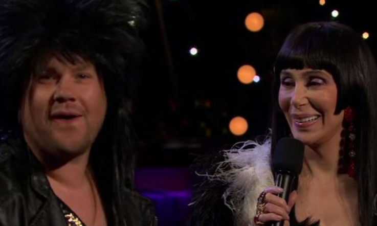 Must-watch: Cher sang 'I Got You Babe' with a twist on 'The Late Late Show' last night