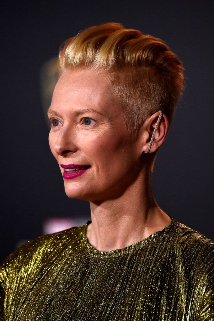 Actress Tilda Swinton attends the Premiere of Disney and Marvel Studios' "Doctor Strange" on October 20, 2016 in Hollywood, California.  (Photo by Frazer Harrison/Getty Images)