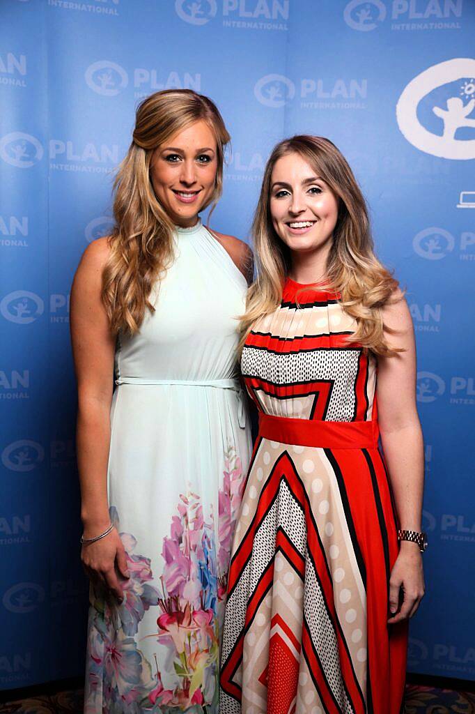 Pictured are Jesse Jacob and Rebecca Bury at the Plan International Ireland annual Because I am a Girl Ball (BIAAG) in the Shelbourne Hotel, 22/10/16. Picture Jason Clarke