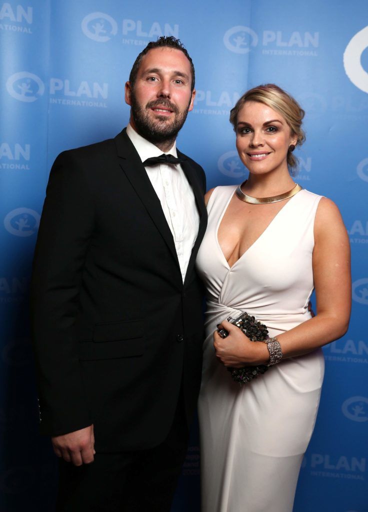 Pictured was Ronan Hickey and Susan Jackson at the Plan International Ireland annual Because I am a Girl Ball (BIAAG) in the Shelbourne Hotel, 22/10/16. Picture Jason Clarke