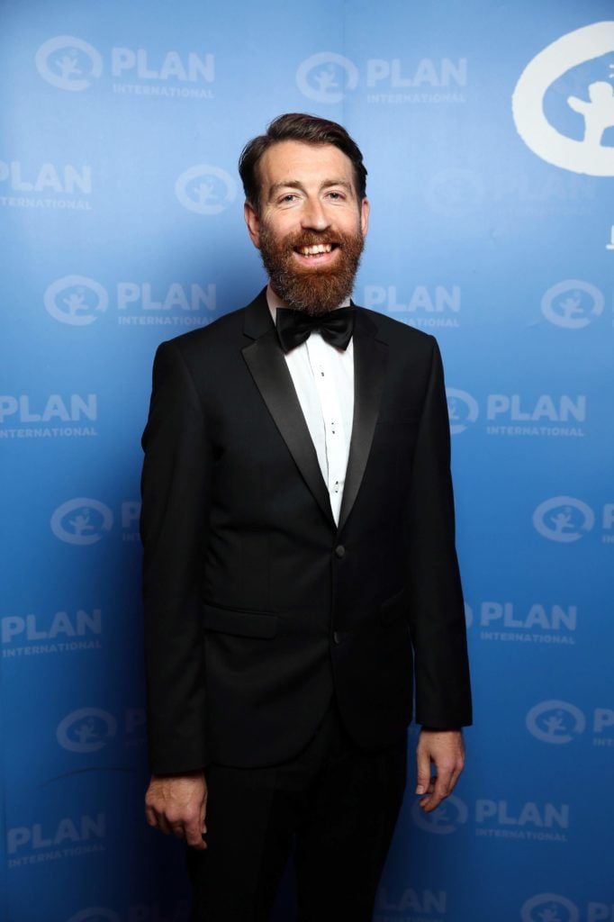 Pictured is Colm O' Kegan at the Plan International Ireland annual Because I am a Girl Ball (BIAAG) in the Shelbourne Hotel, 22/10/16. Picture Jason Clarke