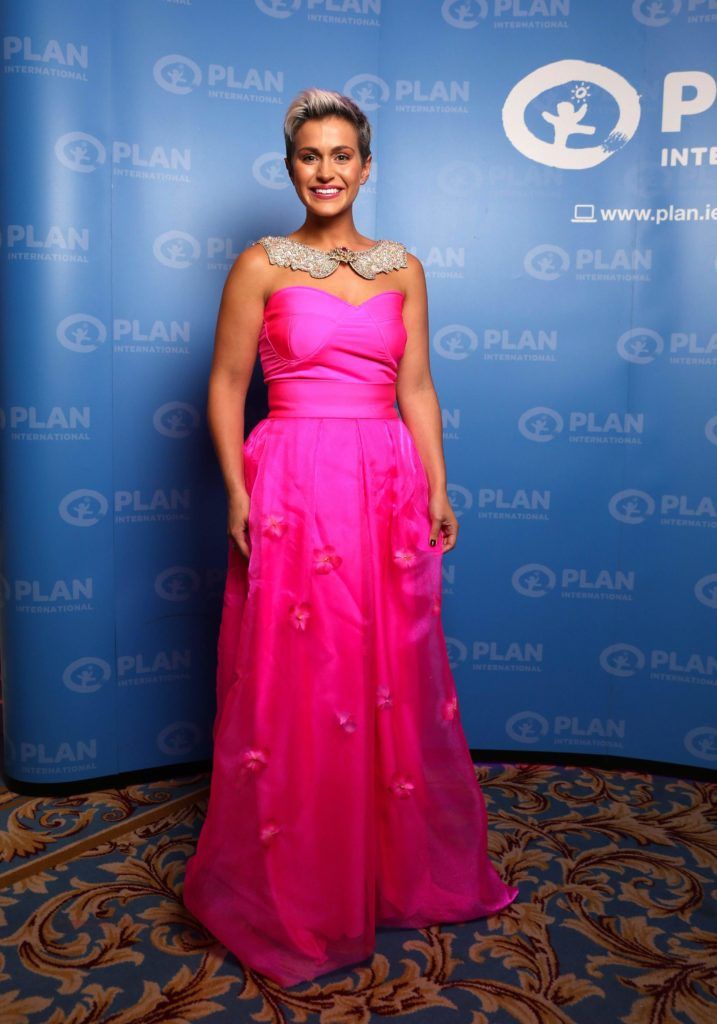 Pictured was Maria Walsh at the Plan International Ireland annual Because I am a Girl Ball (BIAAG) in the Shelbourne Hotel, 22/10/16. Picture Jason Clarke