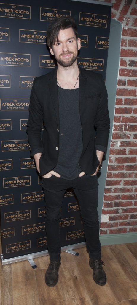 Eoghan McDermott pictured at the opening of The Amber Rooms, Leeson Street new VIP venue at The Stone Leaf. Photo by Patrick O'Leary