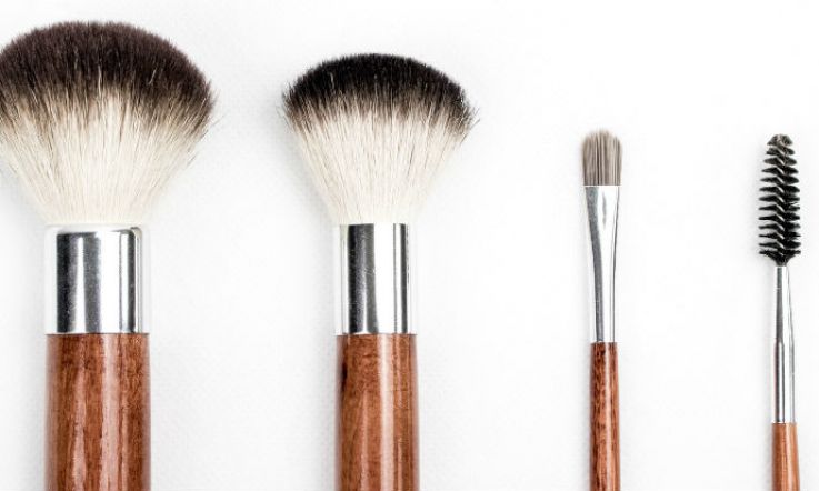 This facial cleansing pad makes washing makeup brushes ten times easier