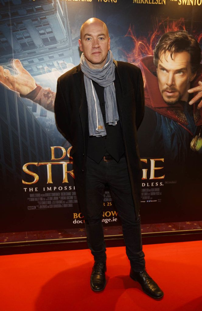 Tony Tormey pictured at the special preview screening of Marvel Studios' Doctor Strange in Cineworld Dublin. Picture Andres Poveda