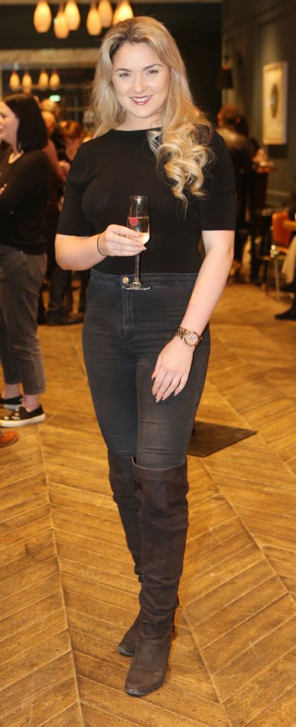 Laura Fox pictured at the OpenTable launch event at the Dean Hotel. Photo: Leon Farrell/Photocall Ireland.