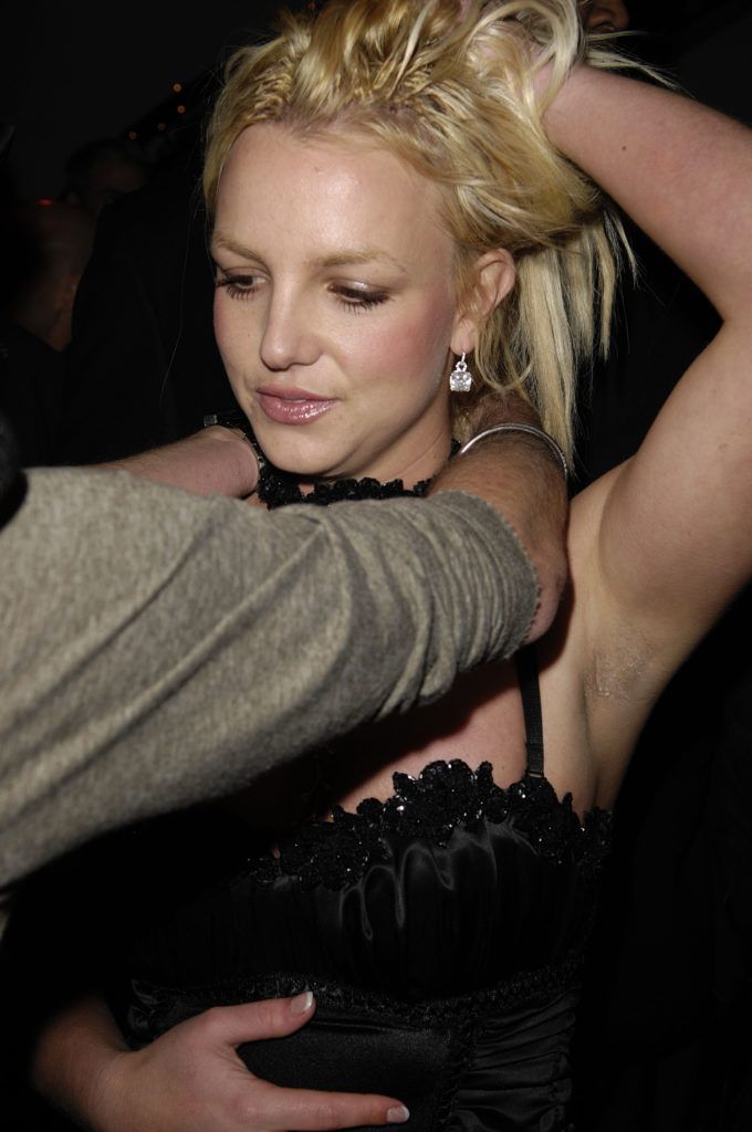 Britney Spears celebrates her birthday inside The ScandinavianStyle Mansion December 1, 2007 in Bel Air, California. (Photo by Toby Canham/Getty Images)