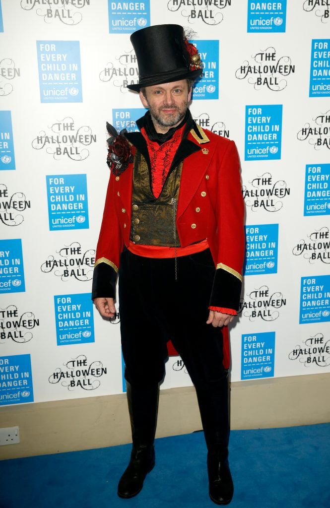 Michael Sheen attends the UNICEF Halloween Ball at One Mayfair on October 29, 2015 in London, England.  (Photo by Tristan Fewings/Getty Images)