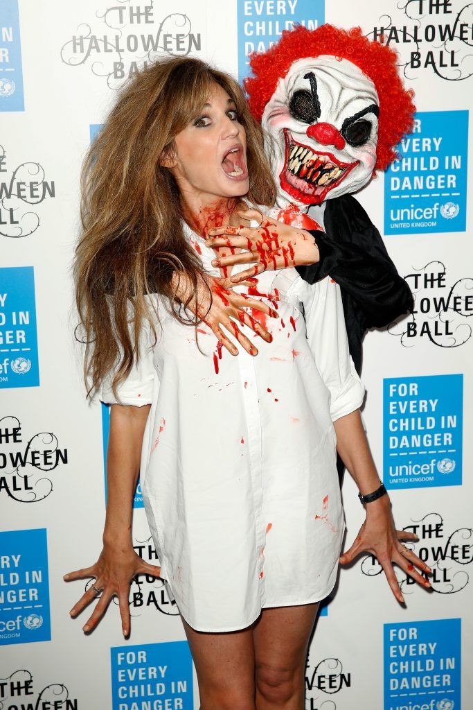 Jemima Khan attends the UNICEF Halloween Ball at One Mayfair on October 29, 2015 in London, England.  (Photo by Tristan Fewings/Getty Images)