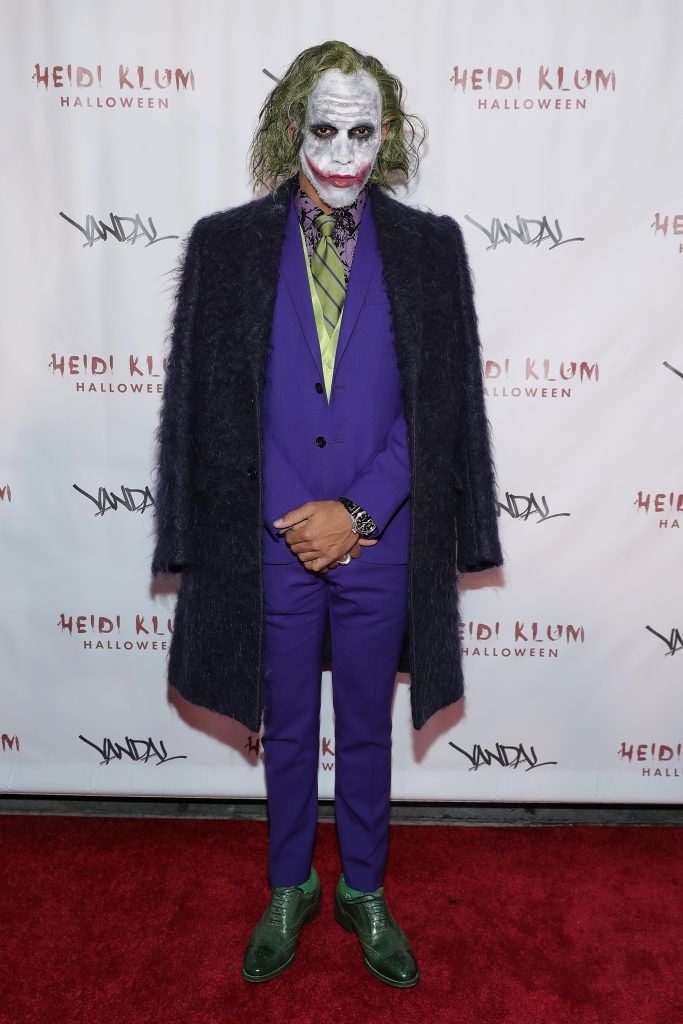 Lewis Hamilton attends Heidi Klum's 17th Annual Halloween Party sponsored by SVEDKA Vodka at Vandal on October 31, 2016 in New York City.  (Photo by Neilson Barnard/Getty Images for Heidi Klum)