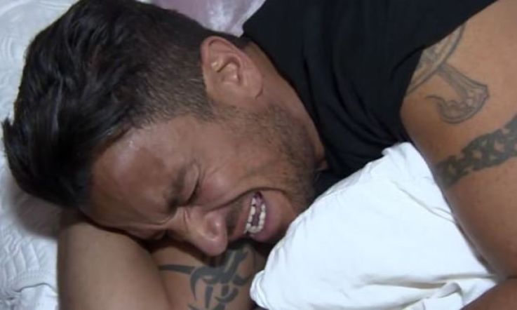 Peter Andre howled his way through the pain of childbirth on Loose Women today