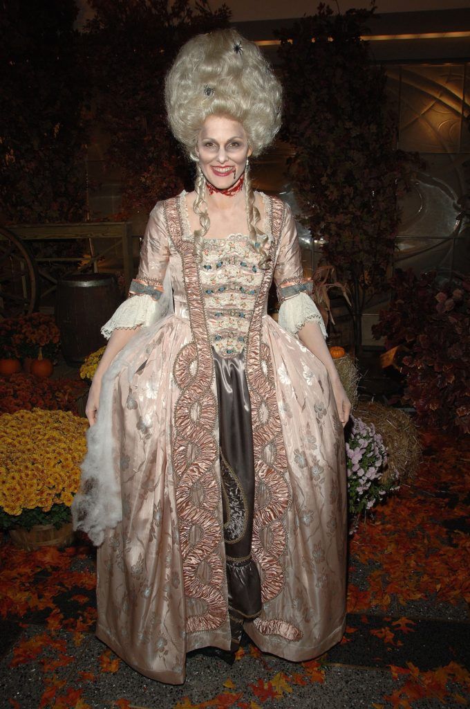 NBC Weekend Today Show Anchor Campbell Brown poses in her Halloween Costume on the set of the "Today" show on October 28, 2006 in New York City.  (Photo by William D. Bird/Getty Images)