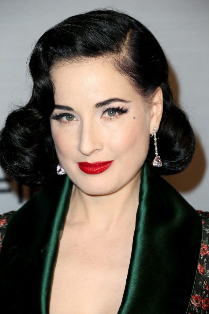 Dita Von Teese attends the 2nd Annual InStyle Awards at Getty Center on October 24, 2016 in Los Angeles, California.  (Photo by Frederick M. Brown/Getty Images)