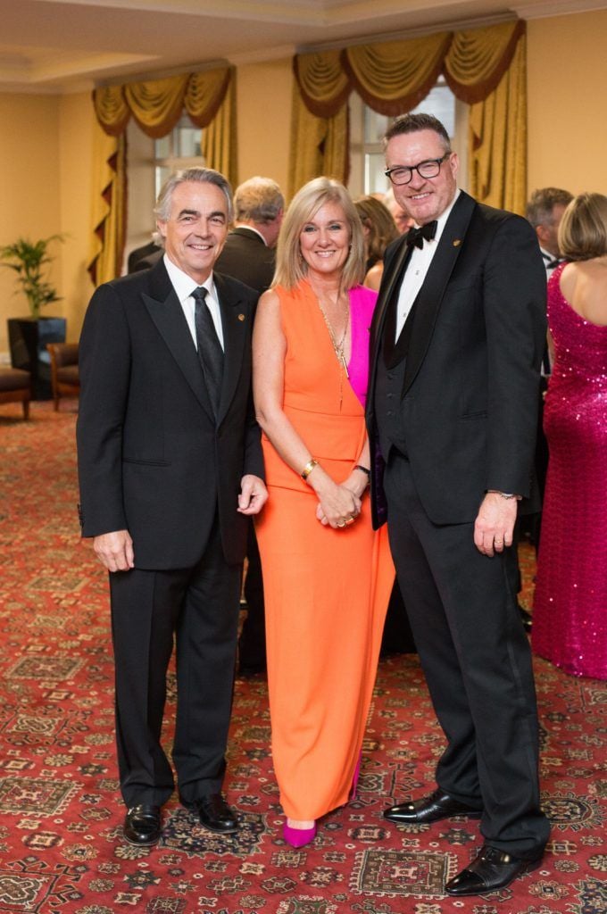 Brian Hogan Sandra Lawler and Michael Carey at EY Entrepreneur of the Year Awards 2016 at the CityWest Hotel. Photo by Richie Stokes