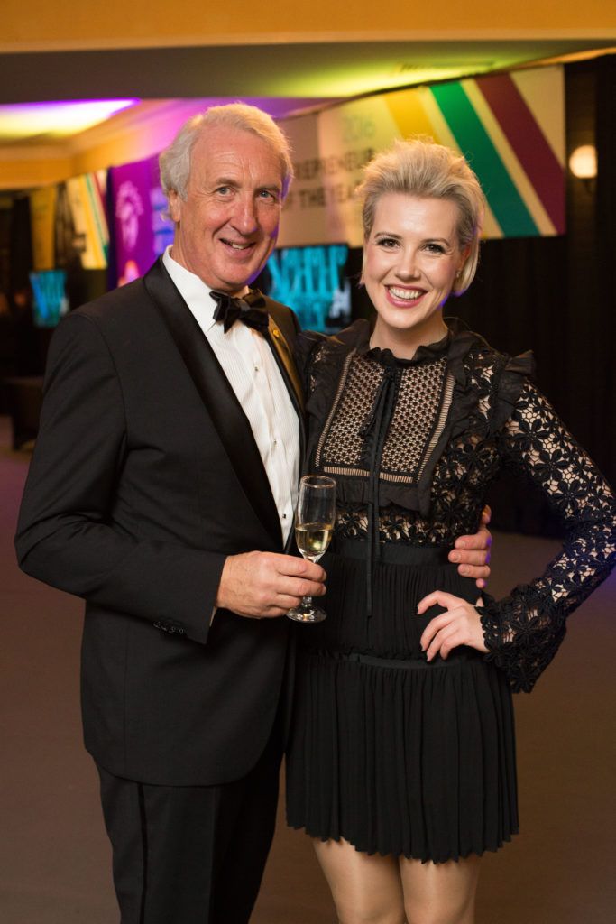 Ian and Rebecca Wilson at EY Entrepreneur of the Year Awards 2016 at the CityWest Hotel. Photo by Richie Stokes