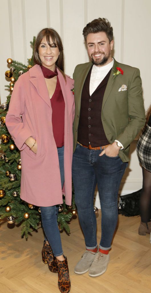 Clementine McNiece and James Patrice at the official launch of Christmas at Kildare Village. Photo Kieran Harnett